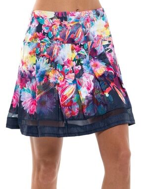Lucky in Love Floral Tennis/Pickleball or Golf Skort Size Large